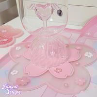 Image 2 of Pink Sakura Flower Coaster