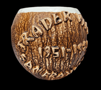 Image 3 of Vintage Trader Vic's San Francisco Anniversary Coconut Mug