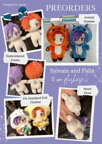 PREORDERS (RE-RUN): Sylvain & Felix 12 cm Dolls