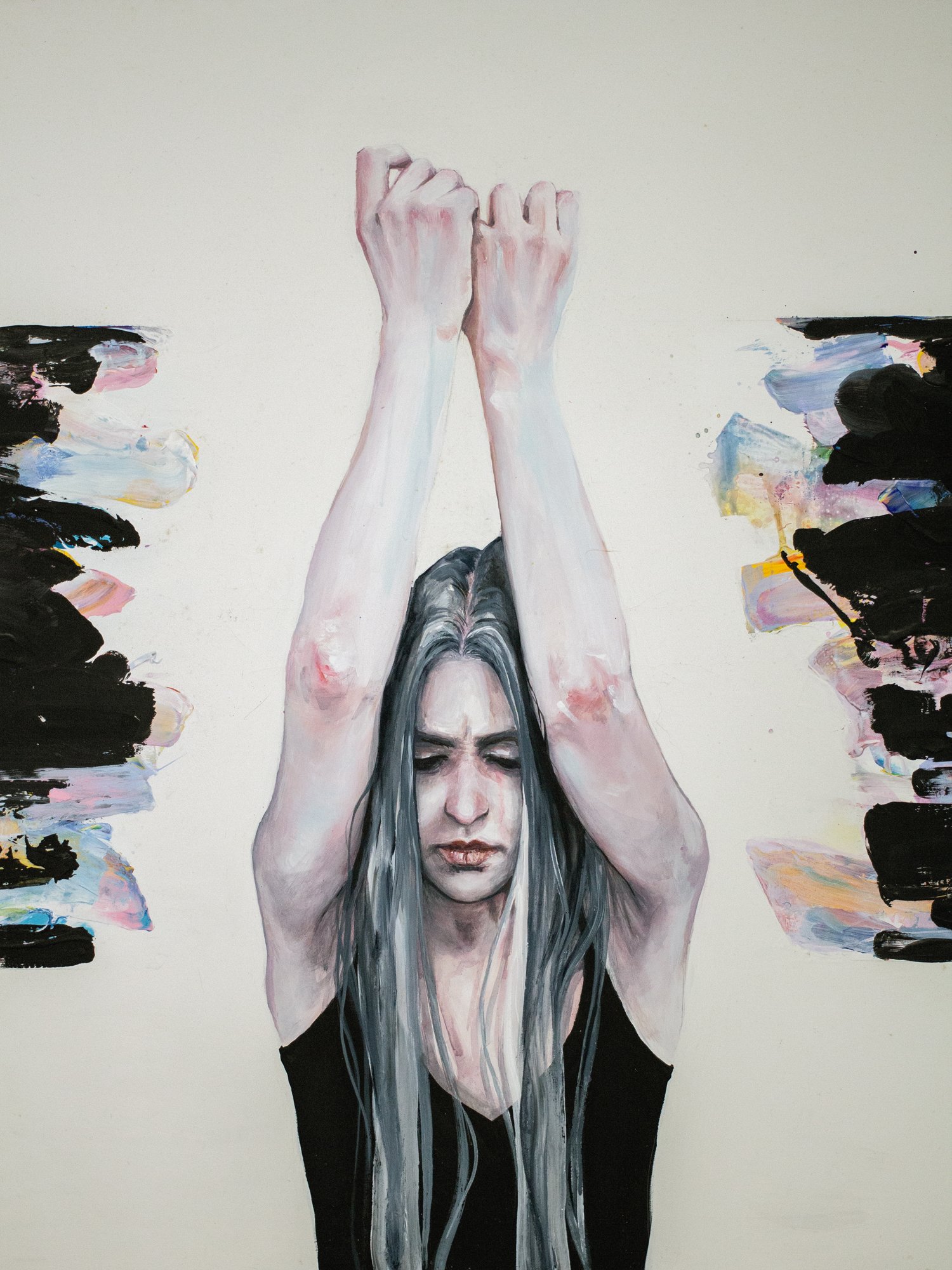 Agnes-Cecile others voices (120x80 cm) 2014