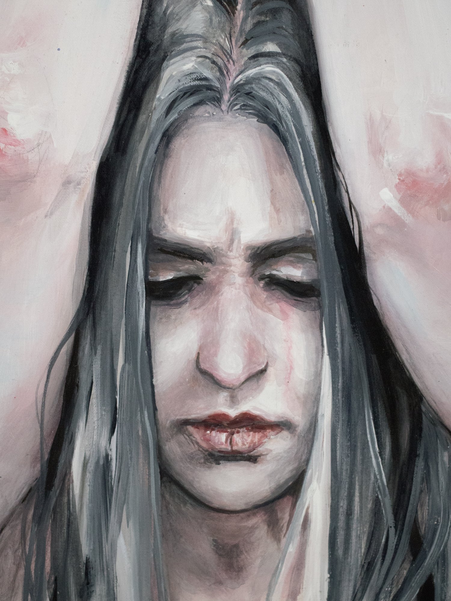 Agnes-Cecile others voices (120x80 cm) 2014