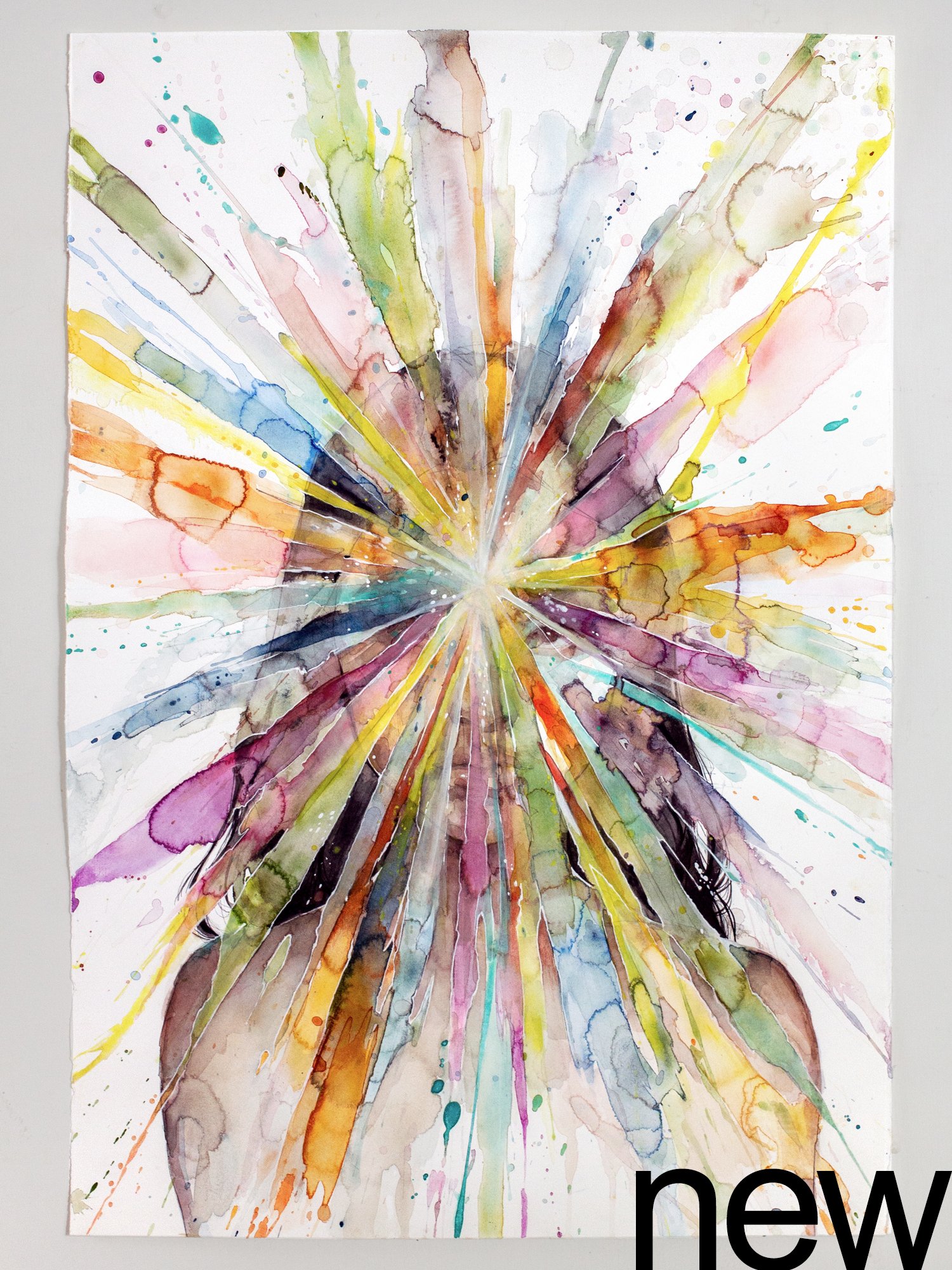 Agnes-Cecile the mind (38x56 cm)
