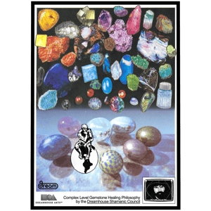 "Gemstone Healing Philosophy" Print