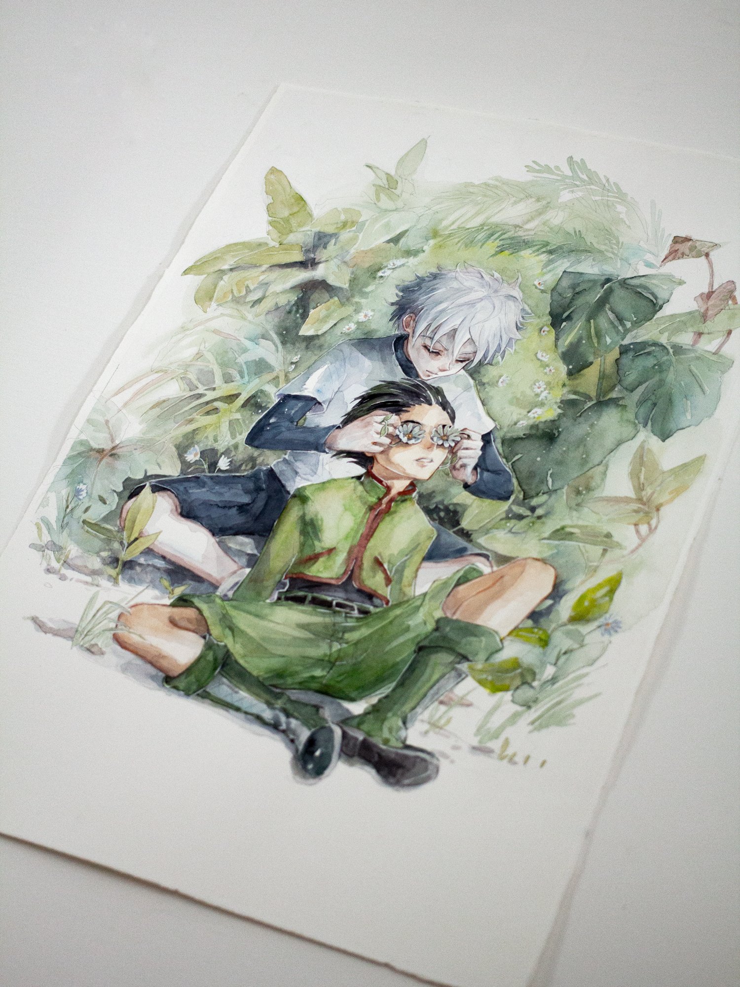 Agnes-Cecile gon and killua (38x56 cm)