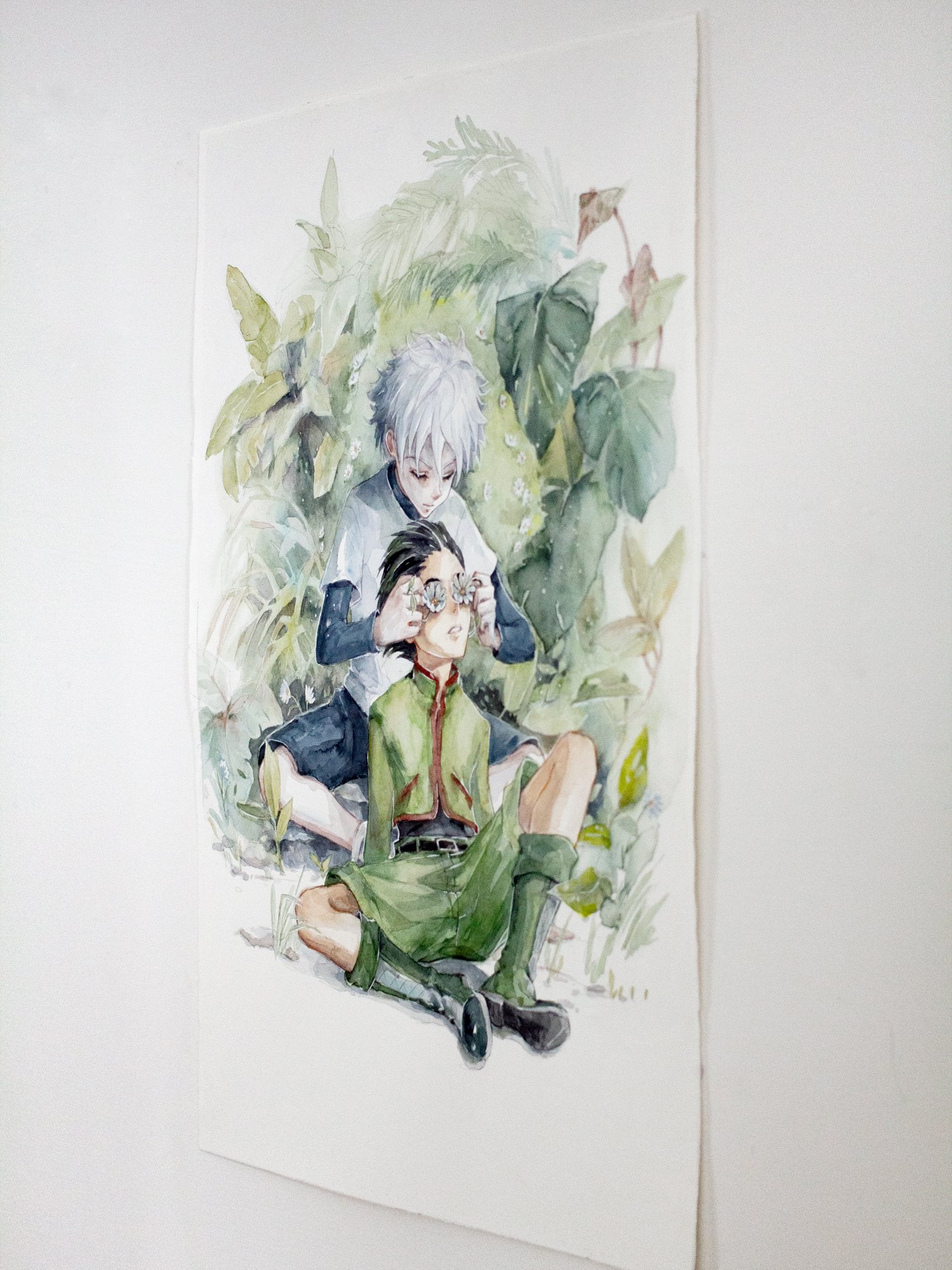 Agnes-Cecile gon and killua (38x56 cm)