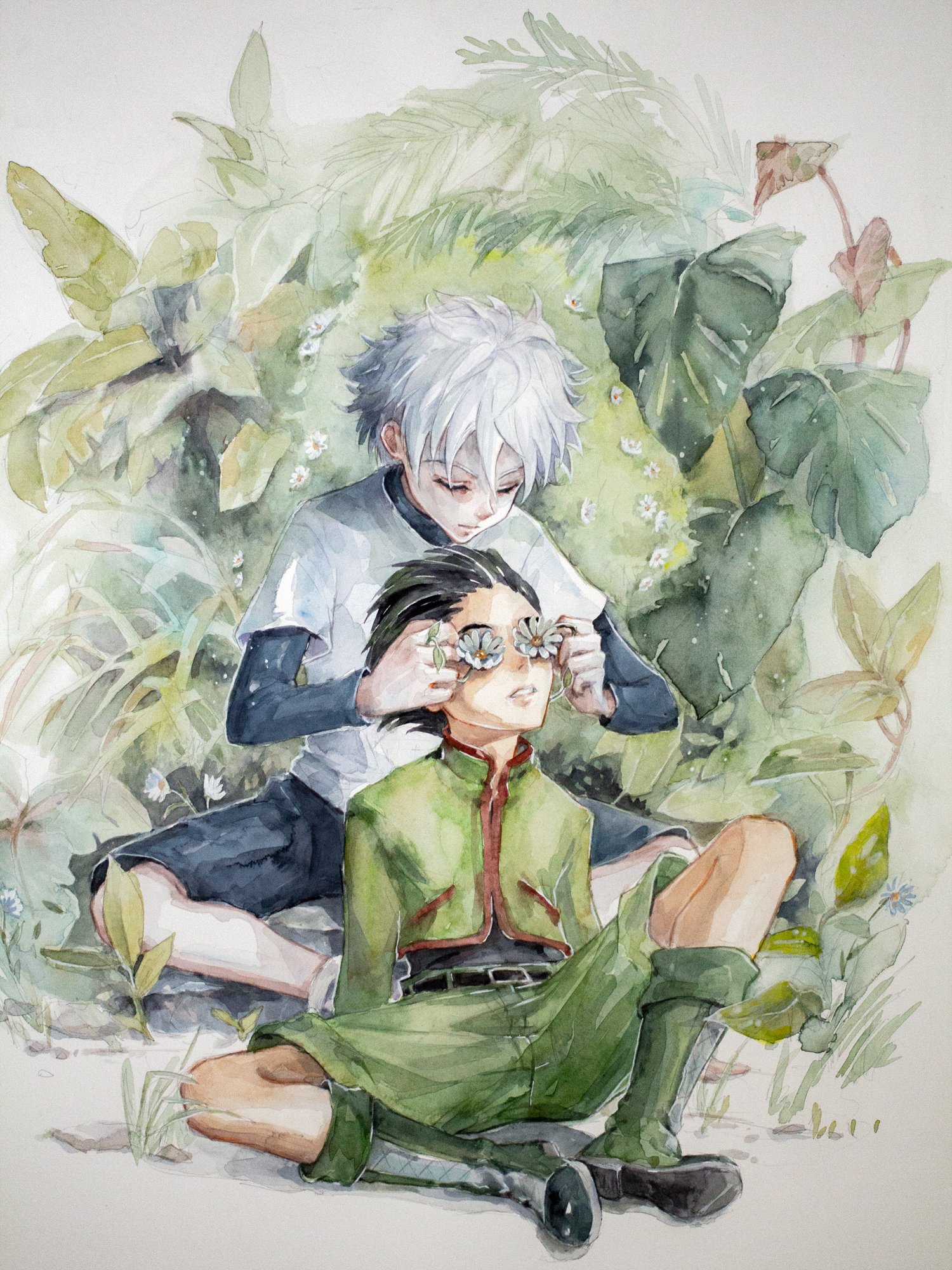 Agnes-Cecile gon and killua (38x56 cm)