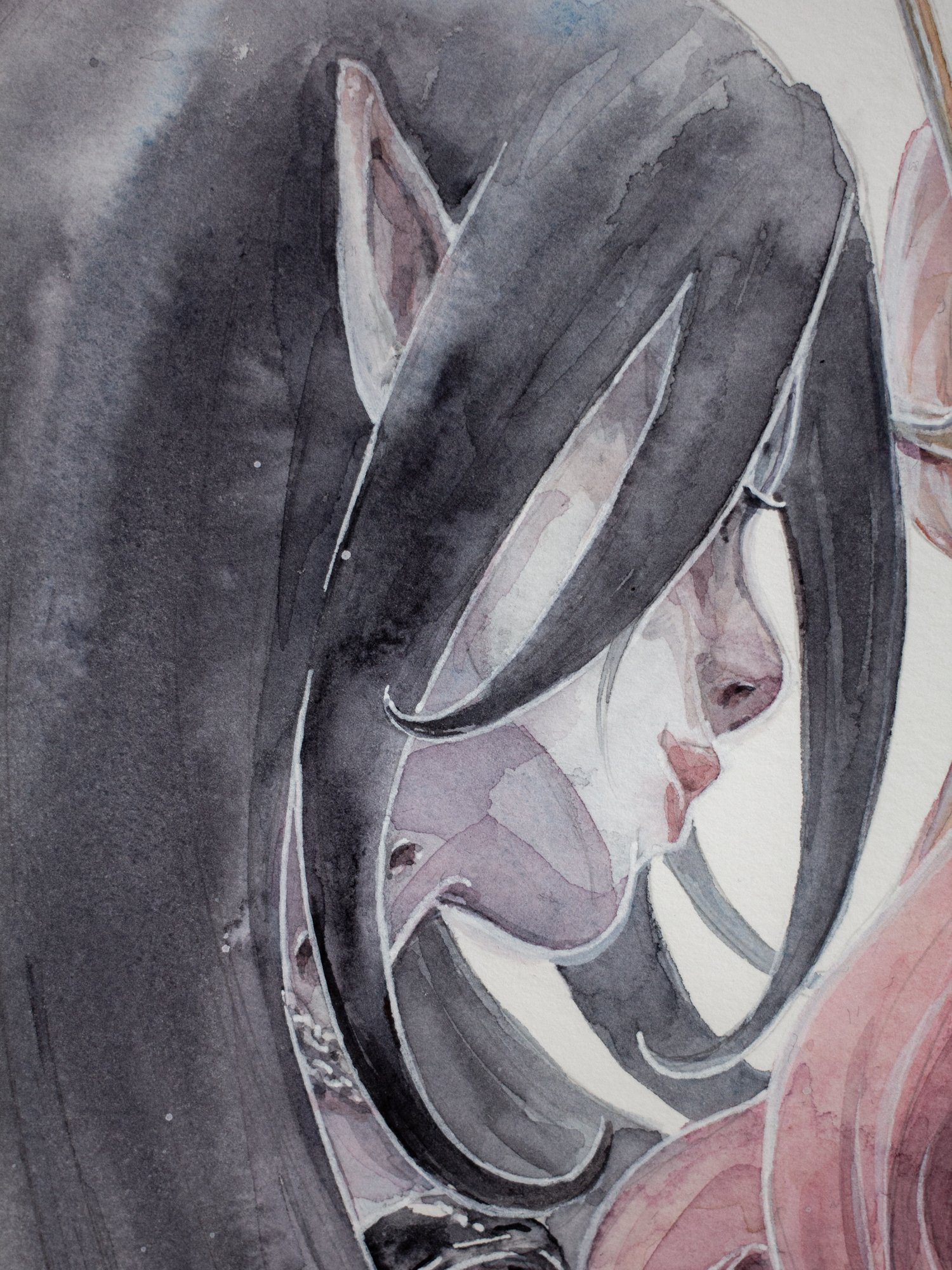 Agnes-Cecile princess bubblegum and marcelline (30x40 cm)