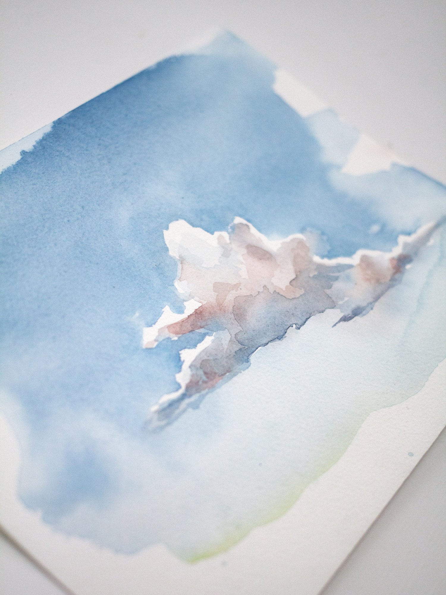 Agnes-Cecile cloud (18x25 cm)