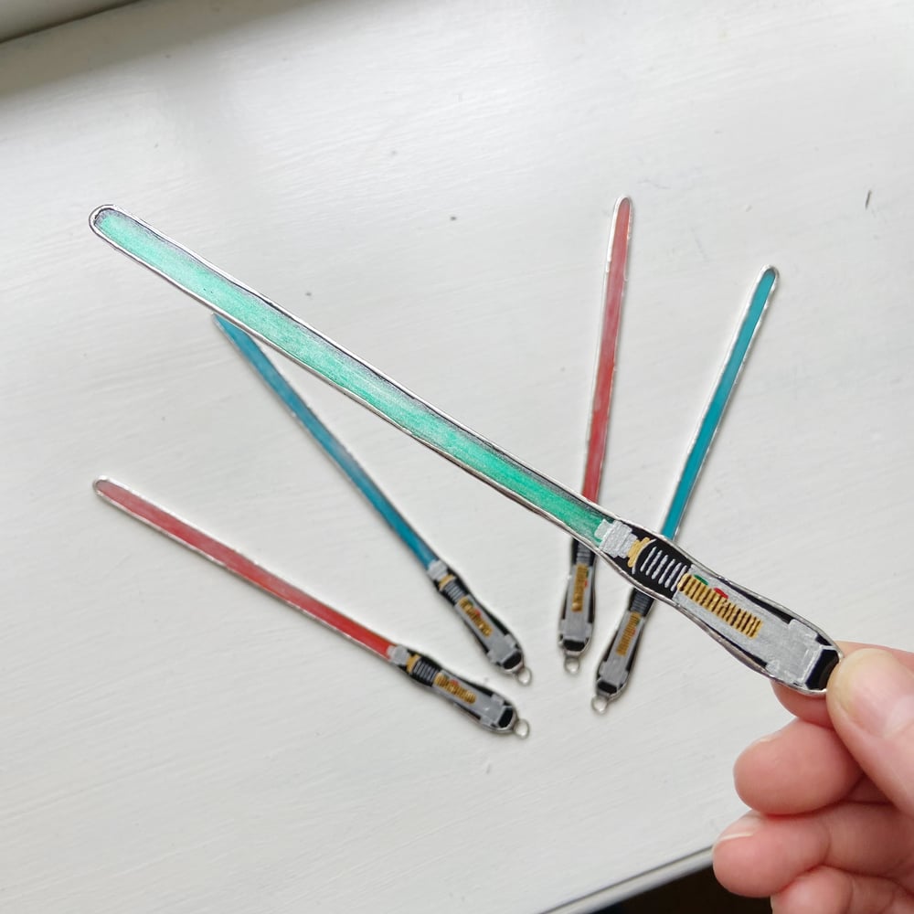 Image of Lightsaber Suncatcher Ornament