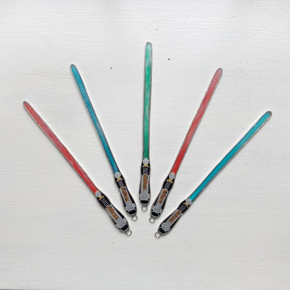 Image of Lightsaber Suncatcher Ornament