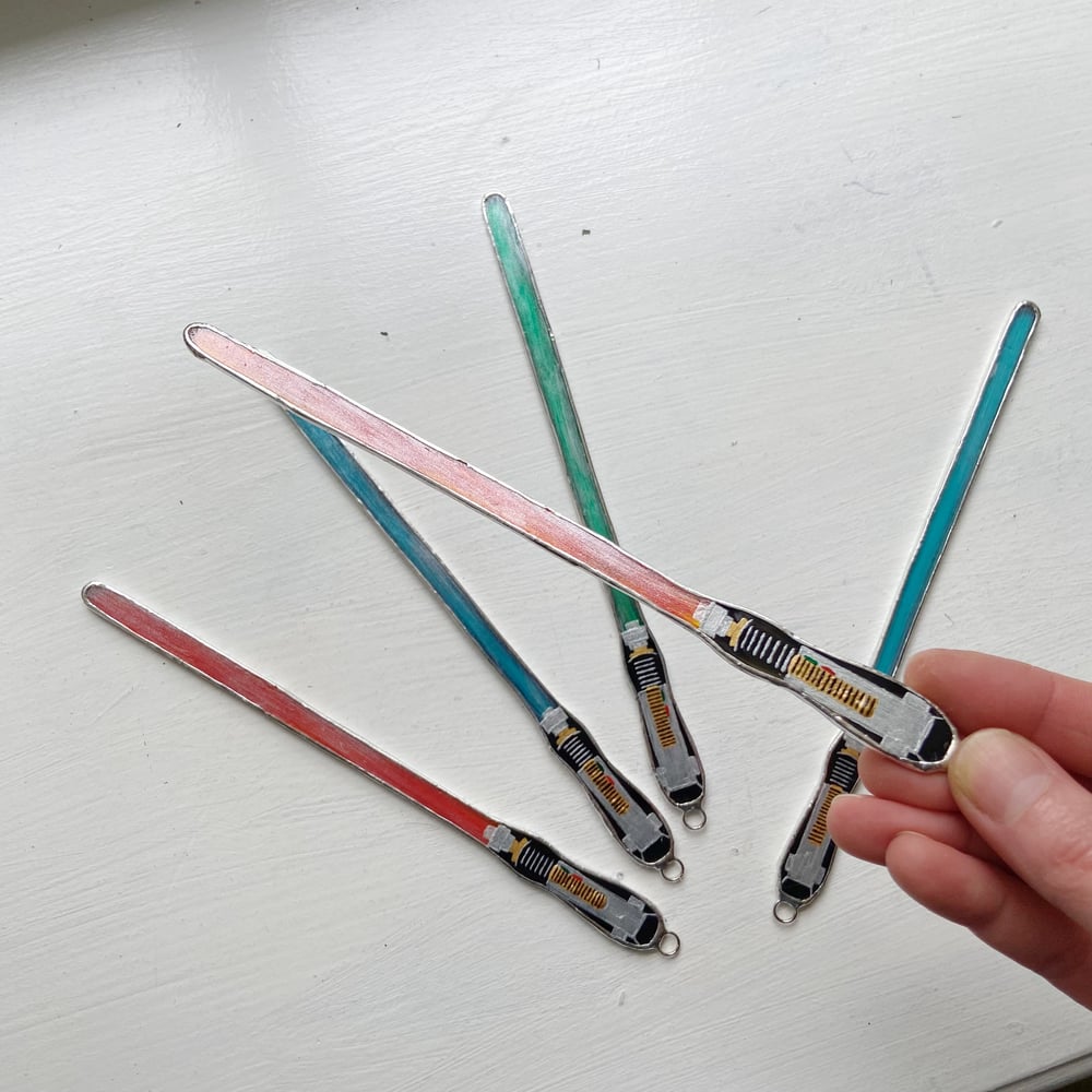 Image of Lightsaber Suncatcher Ornament