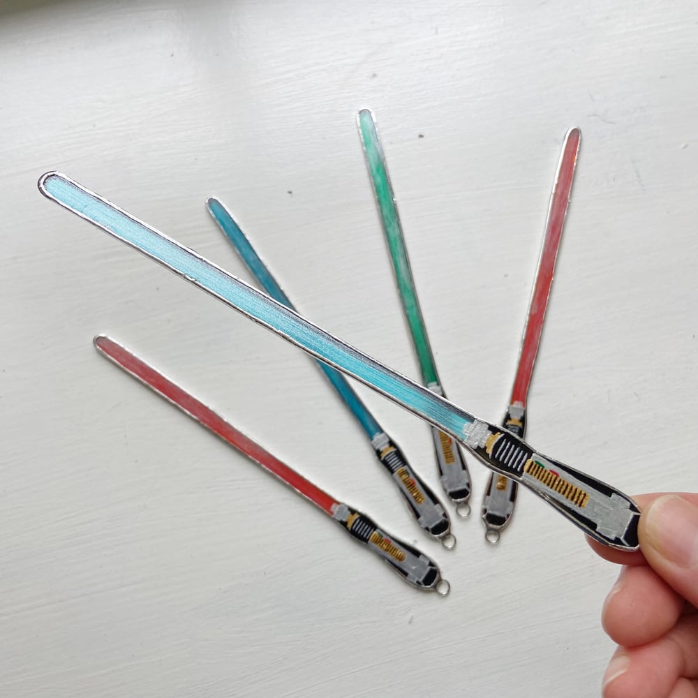 Image of Lightsaber Suncatcher Ornament