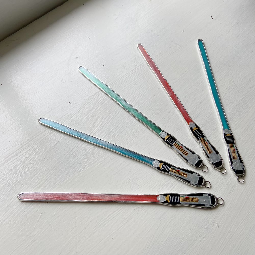 Image of Lightsaber Suncatcher Ornament