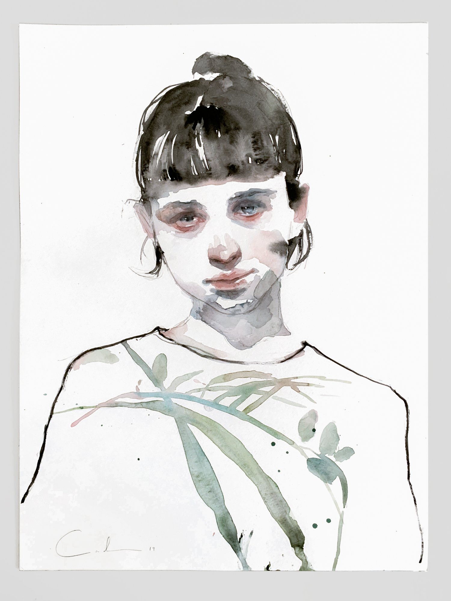 Agnes-Cecile studio XLIII (30x40 cm)