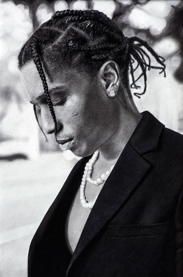 Image of ASAP ROCKY FINE ART PRINT