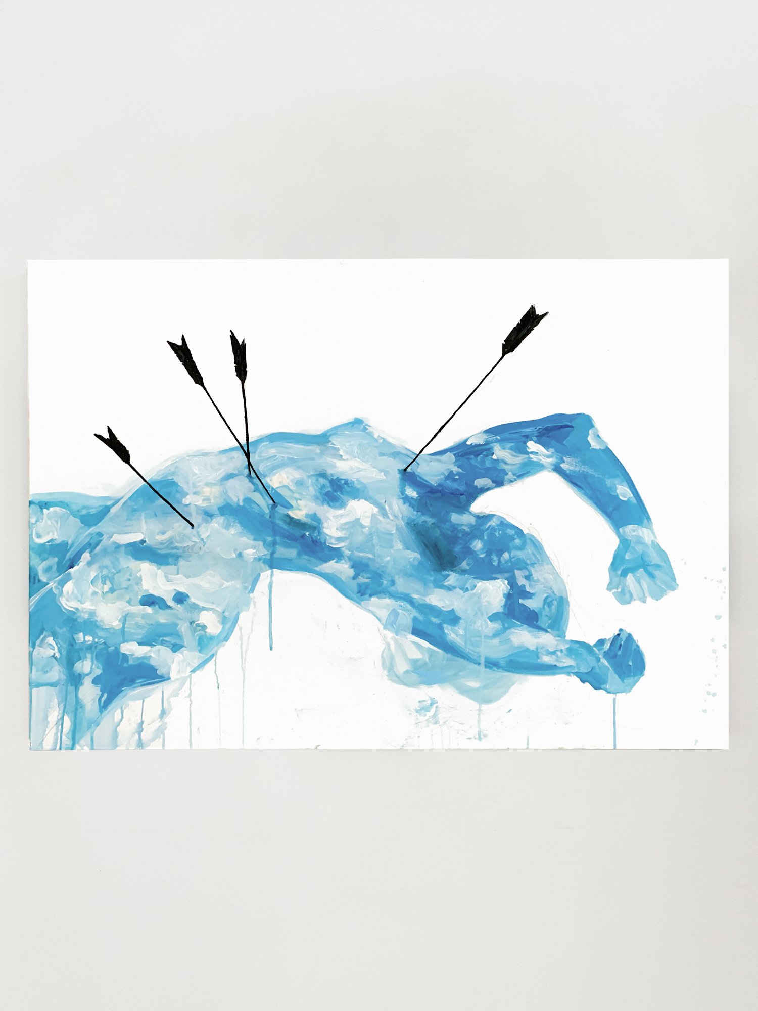Agnes-Cecile arrows into the sky (100x70 cm)