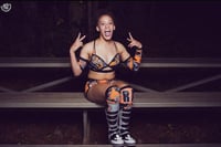Bleacher Pose 8x10