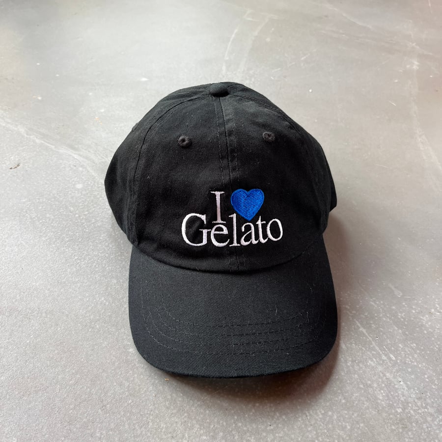 Image of I 💙 Gelato Cap black