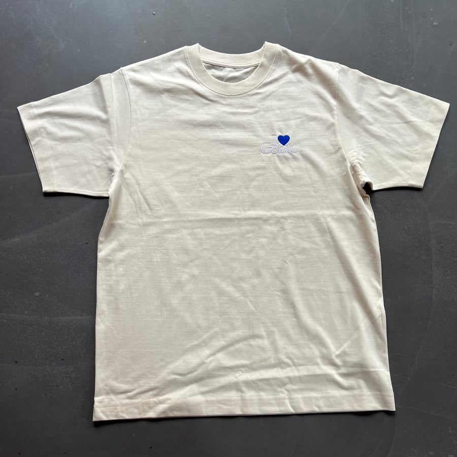 Image of I 💙 Gelato T-shirt vanilla