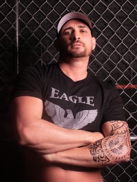 Image 3 of The Eagle NYC Black Tee w/ Gray Logo