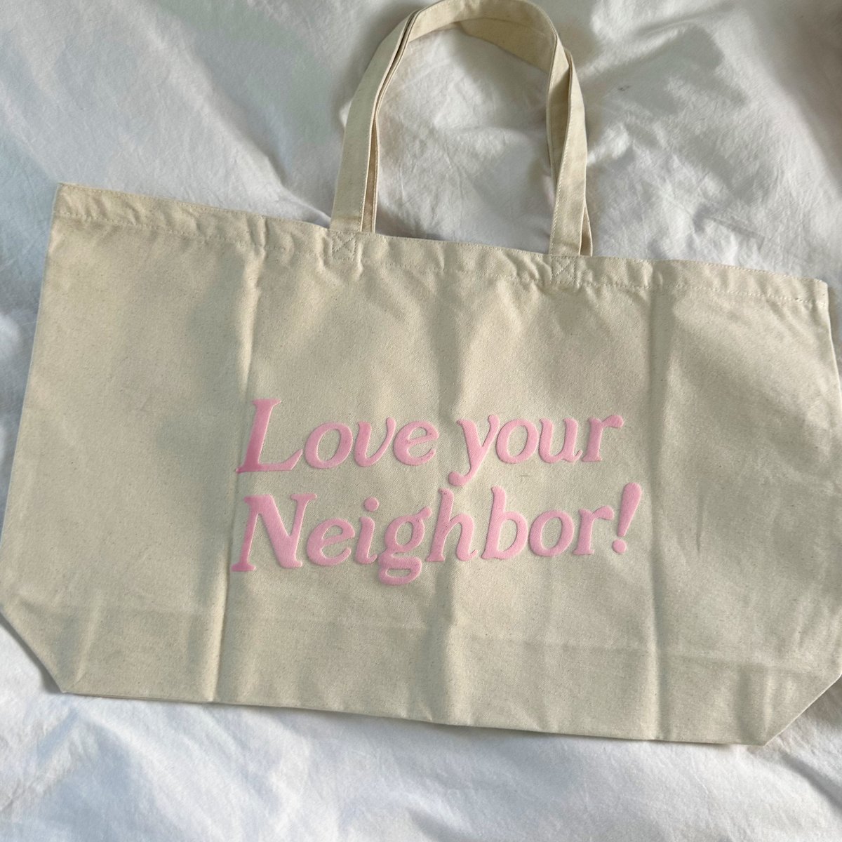 Image of tote bag - pink