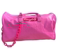 Image 1 of Medium Crocodile Leather Duffle Bag 