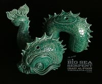 Image 2 of Big Sea Serpent Deep Sea Green Open Edition Three Piece Drinking Vessel Set