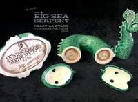 Image 5 of Big Sea Serpent Deep Sea Green Open Edition Three Piece Drinking Vessel Set