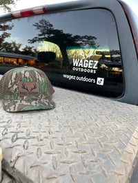 Mossy oak green leaf Logo patch