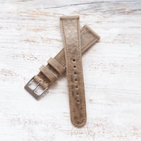 Image 2 of 20mm 40’s Style Watch Strap  - Missouri Grigio