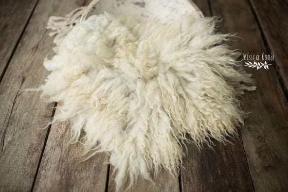 Image of Rustic Creamy Neutrals hand felted fur