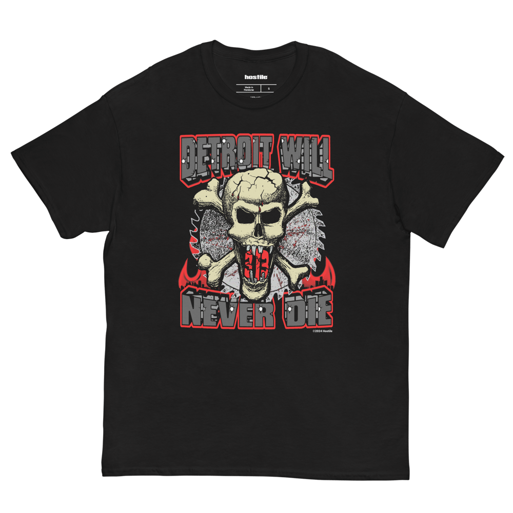 Image of Detroit Will Never Die [t-shirt]