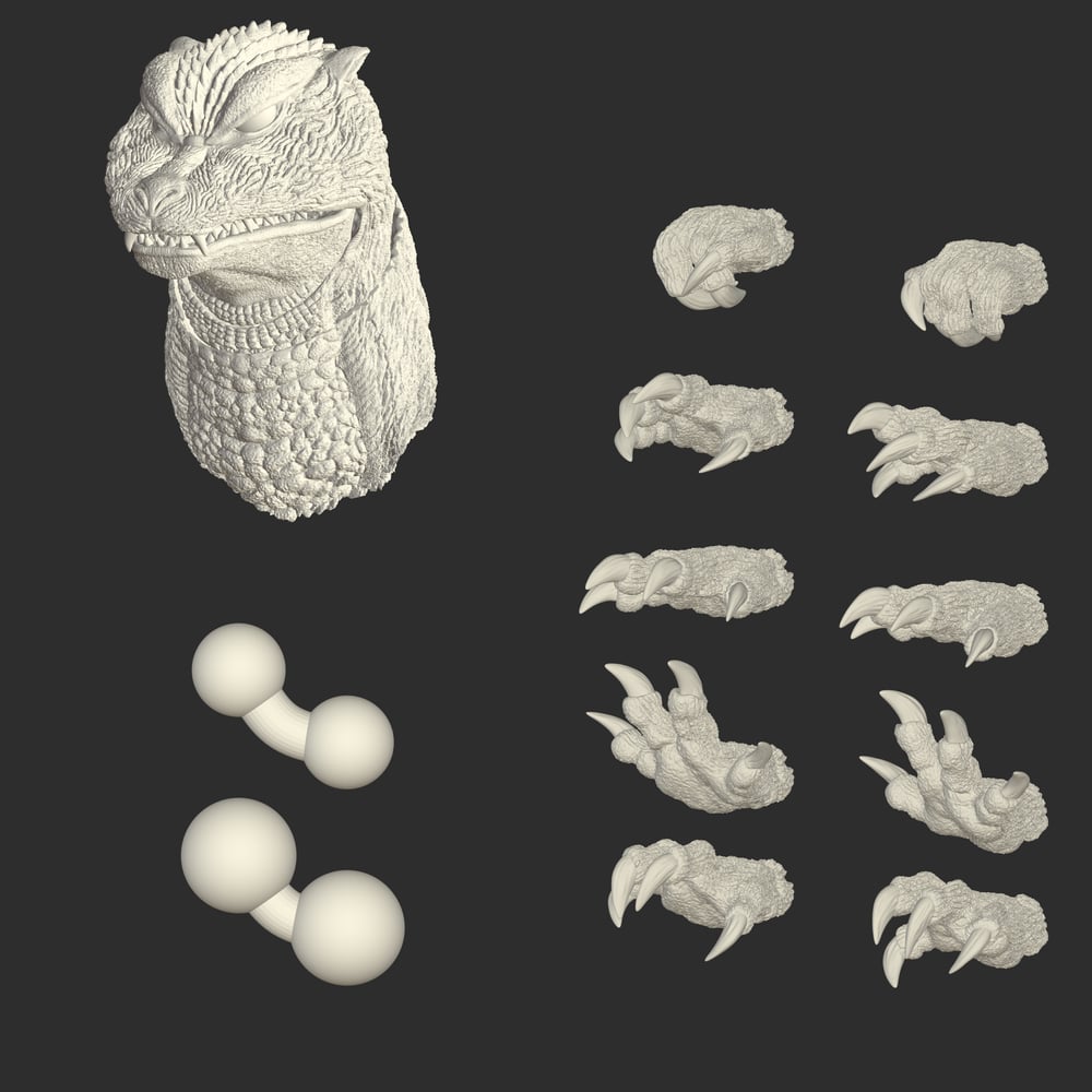 Athletic Atomic Reptile Head Kit