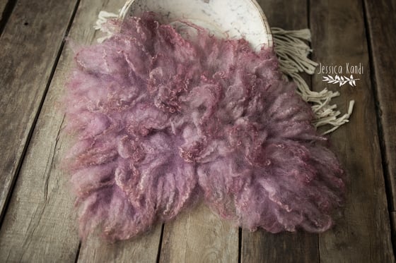 Image of Warm Lilac hand felted fur