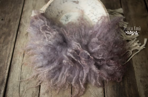 Image of Smoky Amethyst 02 hand felted fur