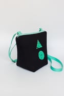 Bolso Tangram verde mint