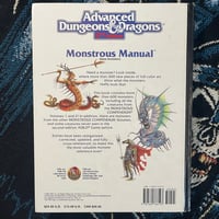 Image of AD&D 2e Monstrous Manual