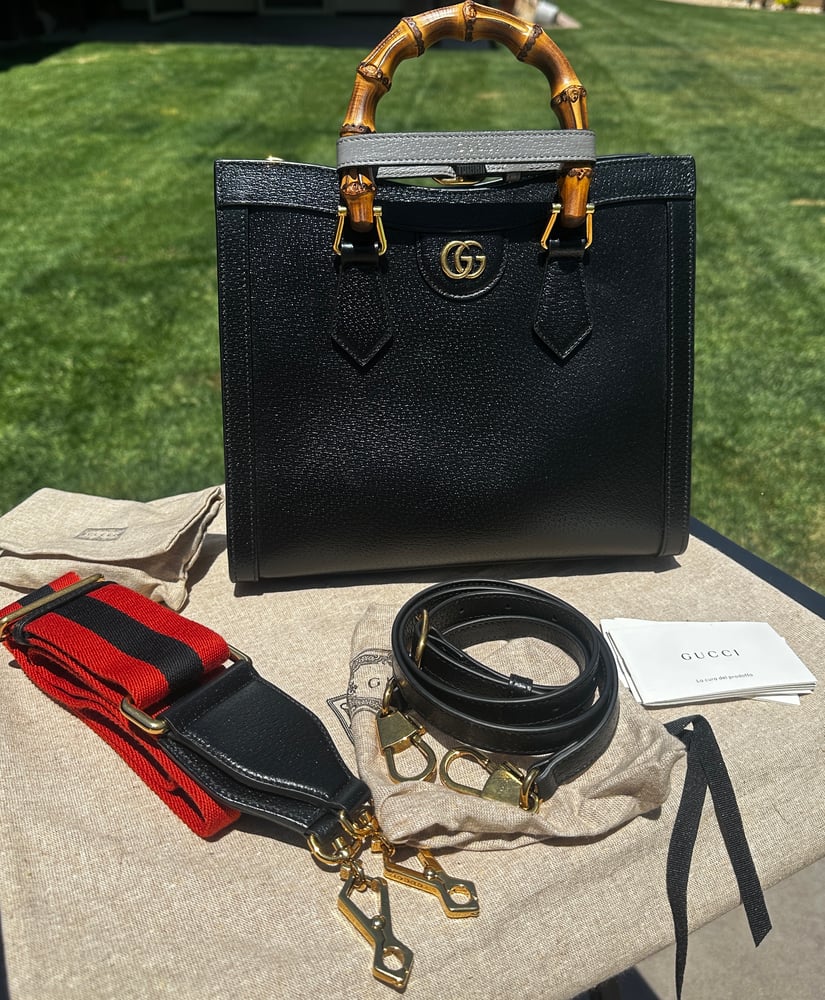 Image of Gucci Diana Small Tote Bag 