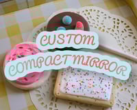 Image 1 of Custom compact mirror 