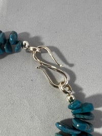 Image 2 of Blue/green apatite necklace