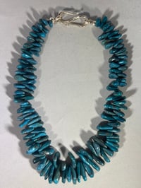 Image 5 of Blue/green apatite necklace