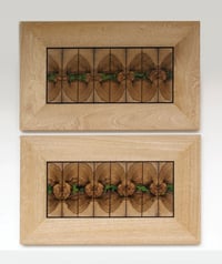 Image 4 of Wood wall art. "Diptych N°3" by R3