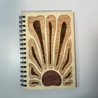 Image 1 of Wood Cover Notebook