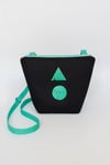 Bolso Tangram verde mint