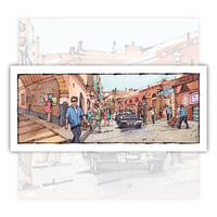 "HAVANA SWAGGER" PRINT (39 x 17cm)