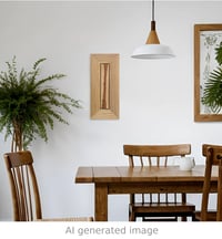 Image 4 of Wood wall art. "Strain" by R3
