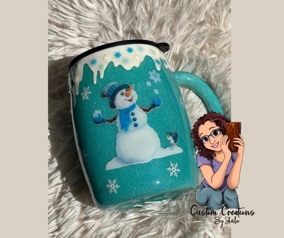 Image of Snowman Mug w/Drip