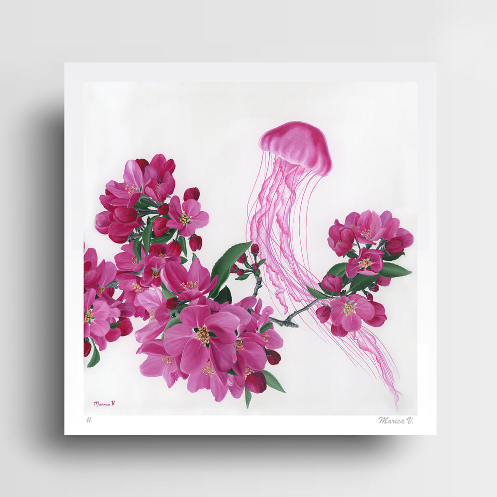 “Jellyfish Blossoms” Limited Edition Prints