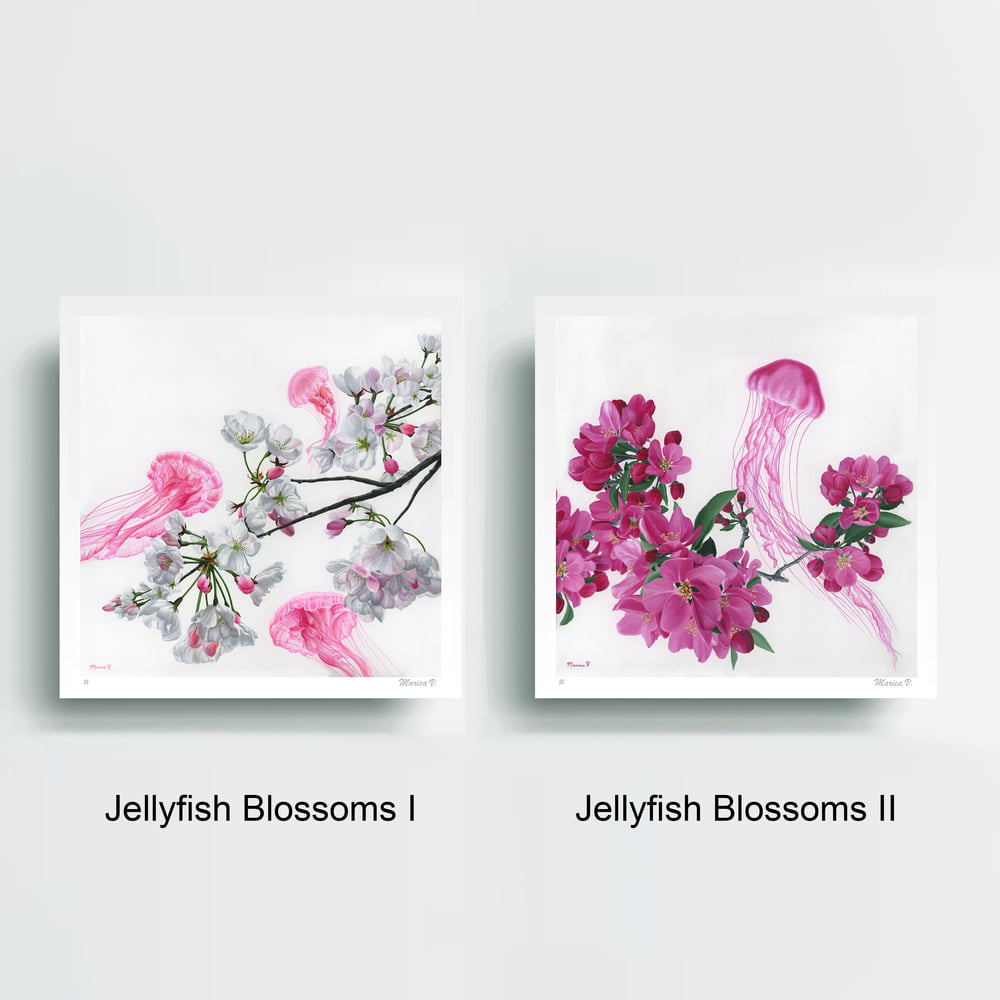 “Jellyfish Blossoms” Limited Edition Prints