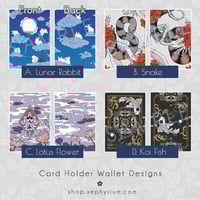 Image 4 of Faux Leather Card Holder Wallet